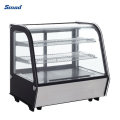 105L Chiller Glass Door Bakery Countertop Display Cabinet Cake Showcase